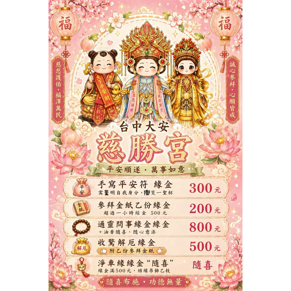 淨車緣金“隨喜”